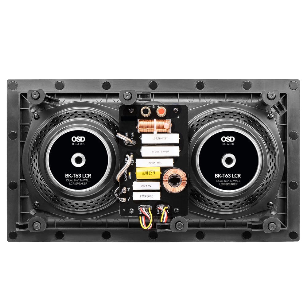 OSD Audio T63LCR 6.5" In Wall Centre Channel Speaker - K&B Audio