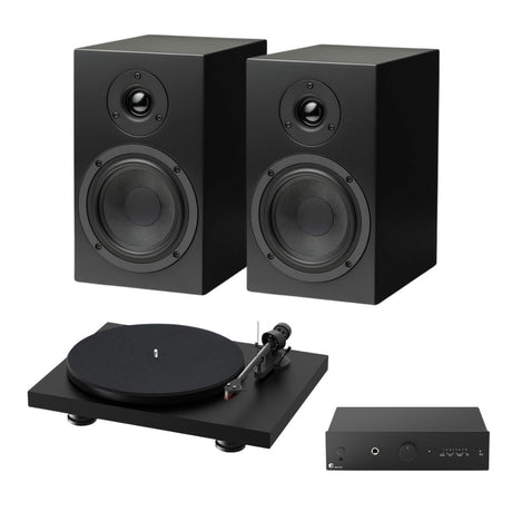 Pro-Ject Colourful Audio System - Turntable, Speakers & Amplifier Bundle - K&B Audio