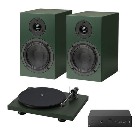 Pro-Ject Colourful Audio System - Turntable, Speakers & Amplifier Bundle - K&B Audio