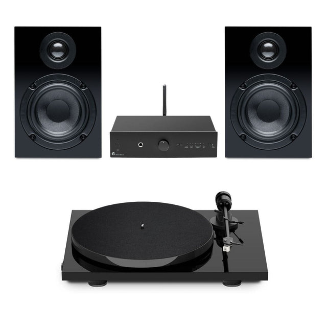 Pro-Ject Stereo Set E1 - Turntable, Amplifier & Speakers Bundle - K&B Audio