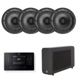 Q Acoustics E120 2.1 Hi-Fi Ceiling Speaker System with Bluetooth, DAB/FM Radio & Subwoofer - K&B Audio