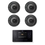 Q Acoustics E120 FM/DAB/Bluetooth Speaker System inc. 4 x 6.5" Ceiling Speakers - K&B Audio