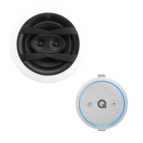 Q Acoustics E300A Bluetooth/WiFi/Alexa Amplifier with 6.5" Bathroom Ceiling Speaker - K&B Audio