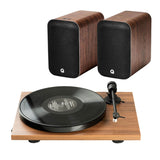 Pro-Ject E1 Phono Turntable + Q Acoustics M20 Active Bluetooth Speakers - K&B Audio