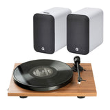 Pro-Ject E1 Phono Turntable + Q Acoustics M20 Active Bluetooth Speakers - K&B Audio