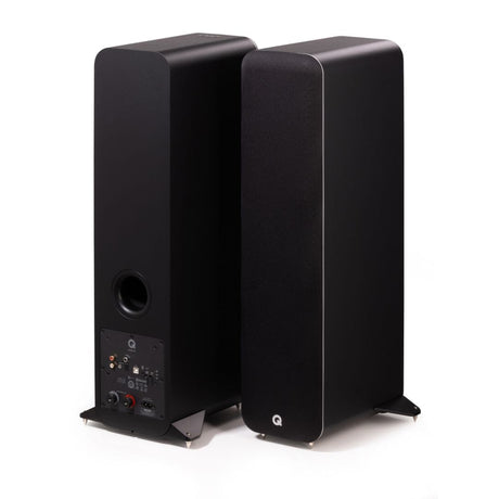 Q Acoustics M40 Active Floorstanding Speakers + Pro-Ject E1 Phono Turntable - K&B Audio