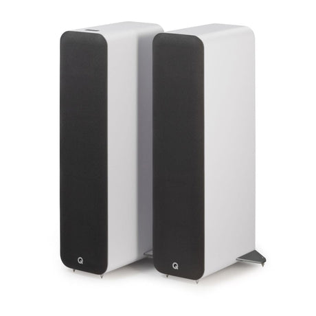 Q Acoustics M40 Active Floorstanding Speakers + Pro-Ject E1 Phono Turntable - K&B Audio