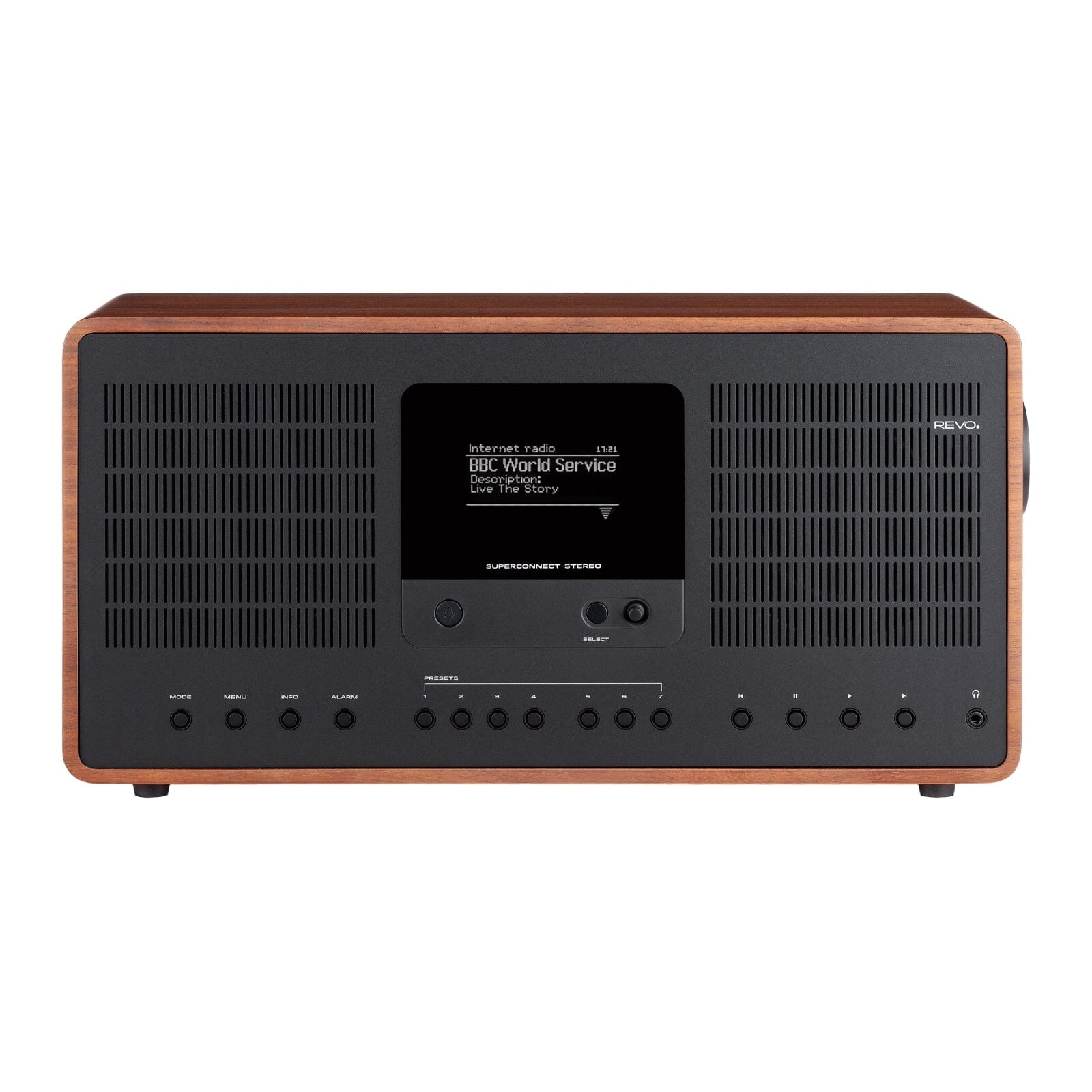 REVO SuperConnect Stereo FM/DAB/Internet Radio with Bluetooth & WiFi – K&B  Audio