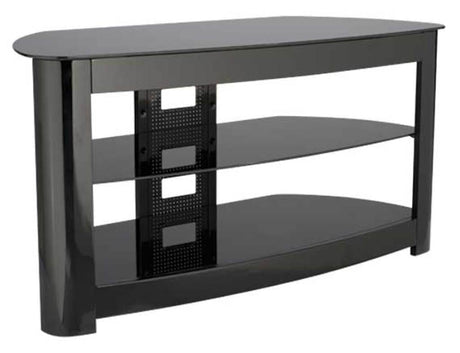 SANUS BFAV344-B1 Basic Series 44" Three-Shelf Flat-Panel TV/AV Stand - K&B Audio