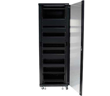 Sanus CFR2136 70.5" Tall 36U Component AV Rack with Shelves - K&B Audio