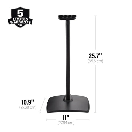 Sanus Height Adjustable Speaker Stand for Sonos Era 300™ - Single - K&B Audio