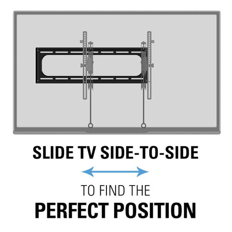 SANUS VLT6 Extendable Tilting TV Wall Mount for 46"-90" TVs - K&B Audio