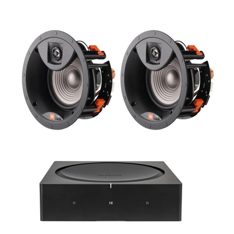 Sonos AMP + JBL Studio 2 6IC 6.5" Ceiling Speakers - K&B Audio