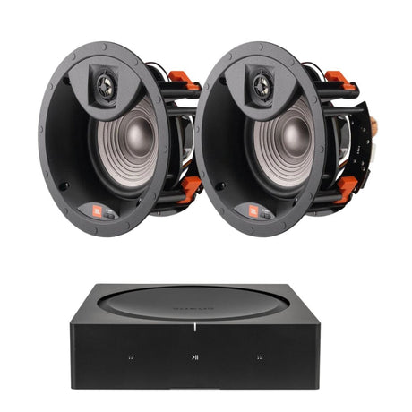 Sonos AMP + JBL Studio 2 8IC 8" Ceiling Speakers - K&B Audio