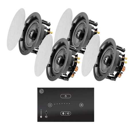 Systemline E50 + OSD Audio ACE640 6.5" Ceiling Speakers - K&B Audio