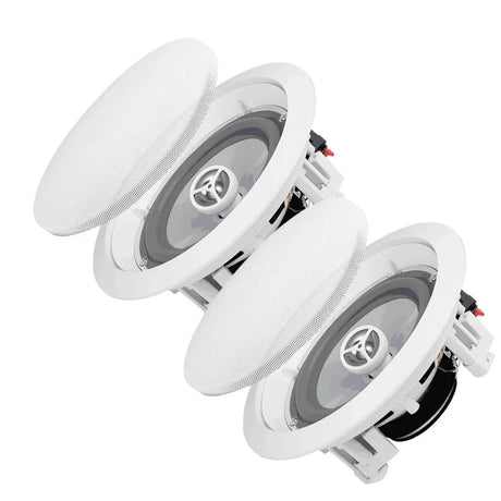 Systemline E50 + OSD Audio ICE600 6.5" Bathroom Ceiling Speakers - K&B Audio