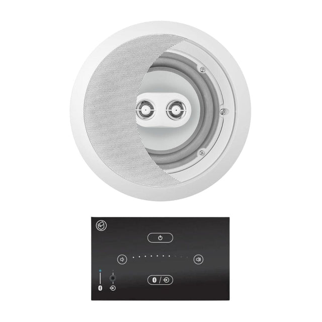 Systemline E50 + OSD Audio ICE600 6.5" Bathroom Ceiling Speakers - K&B Audio