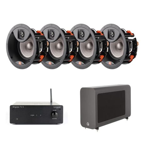 Tangent Ampster TV II + JBL 6.5" Ceiling Speakers - K&B Audio