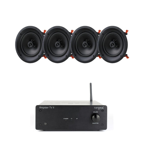 Tangent Ampster TV II + JBL 6.5" Ceiling Speakers - K&B Audio