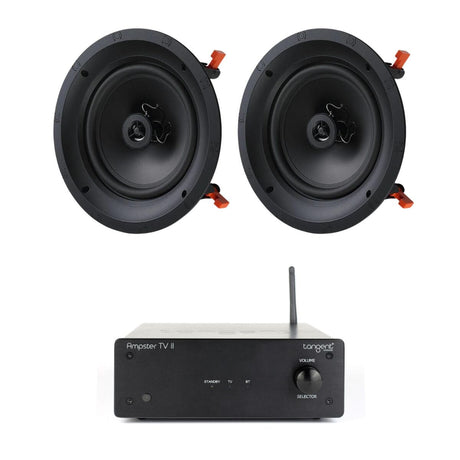 Tangent Ampster TV II + JBL B-8IC 8" Ceiling Speakers - K&B Audio