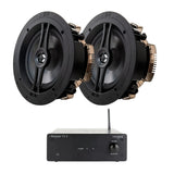 Tangent Ampster TV II + OSD Audio R83 8" Ceiling Speakers - K&B Audio