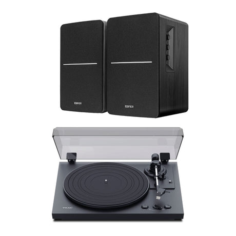 TEAC TN-175 Automatic Turntable + Edifier R1280DB Bluetooth Speakers - K&B Audio