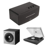 Victrola Automatic Turntable + Edifier D12 Active Bluetooth Speaker - K&B Audio