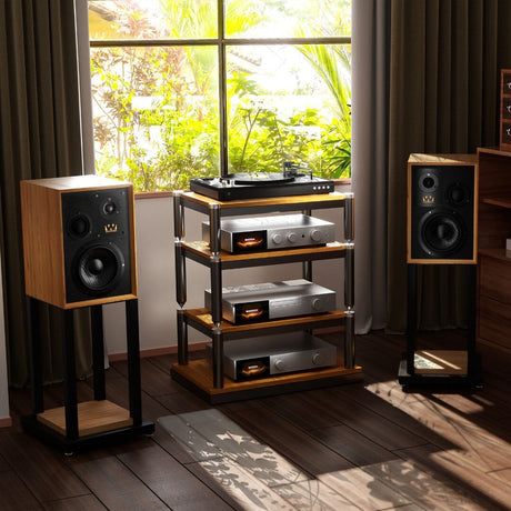 Wharfedale Super Denton Bookshelf Speakers (Pair) - K&B Audio