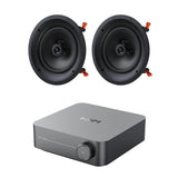 WiiM AMP + JBL B-6IC 6.5" WiFi & Bluetooth Ceiling Speaker System - K&B Audio