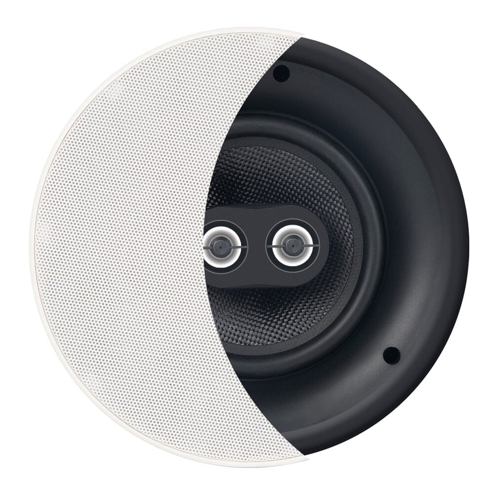 WiiM AMP + OSD Audio ACE640TT 6" Single Stereo Ceiling Speaker - K&B Audio