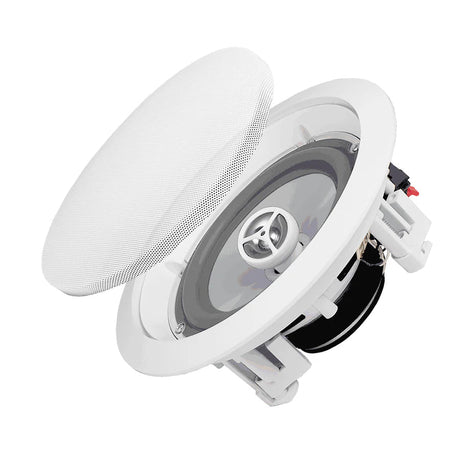 WIIM-AMP + OSD Audio ICE600WRS 6.5" Water Resistant Ceiling Speakers - K&B Audio