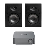 WiiM AMP + OSD Audio T63 In Wall Speakers (Pair) - K&B Audio