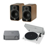 WiiM AMP + Pro-Ject T1 Phono SB + Q Acoustics 5000 Series Bookshelf Speakers - K&B Audio