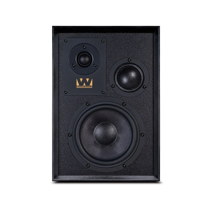 WiiM AMP + Wharfedale Super Denton Bookshelf Speakers - K&B Audio