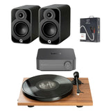 WiiM-AMP WiFi Multiroom Amplifier Pro-Ject E1 Phono & Q Acoustics 5010 Speakers Bundle - K&B Audio