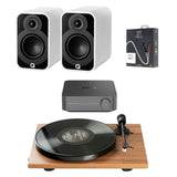 WiiM-AMP WiFi Multiroom Amplifier Pro-Ject E1 Phono & Q Acoustics 5010 Speakers Bundle - K&B Audio