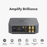 WiiM AMP WiFi Multiroom Amplifier with Bluetooth, Airplay 2, Alexa - K&B Audio