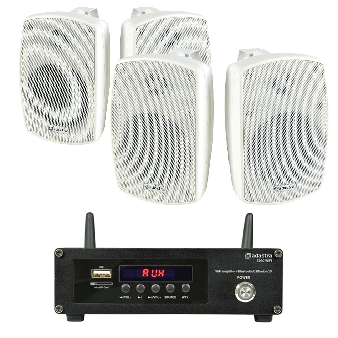 Outdoor store security speaker