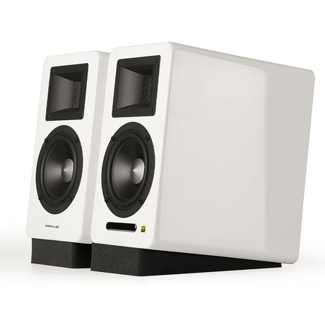 Airpulse A100 Hi-Res Active Bookshelf Speakers with Bluetooth (Pair) - K&B Audio