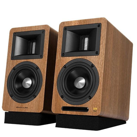 Airpulse A80 Hi-Res Active Bookshelf Speakers with Bluetooth - K&B Audio