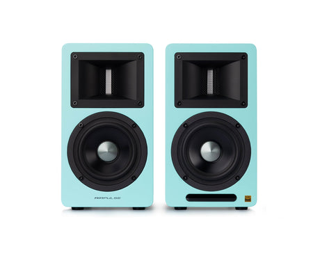 Airpulse A80 Hi-Res Active Bookshelf Speakers with Bluetooth - K&B Audio