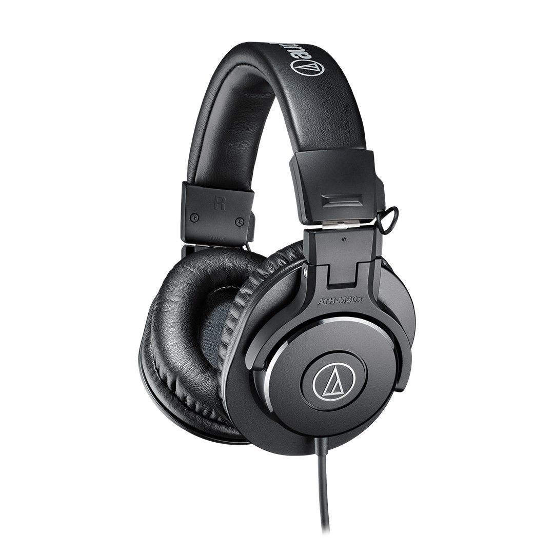 Audio Technica ATH M30x Pro Over Ear Monitor Headphones K B Audio