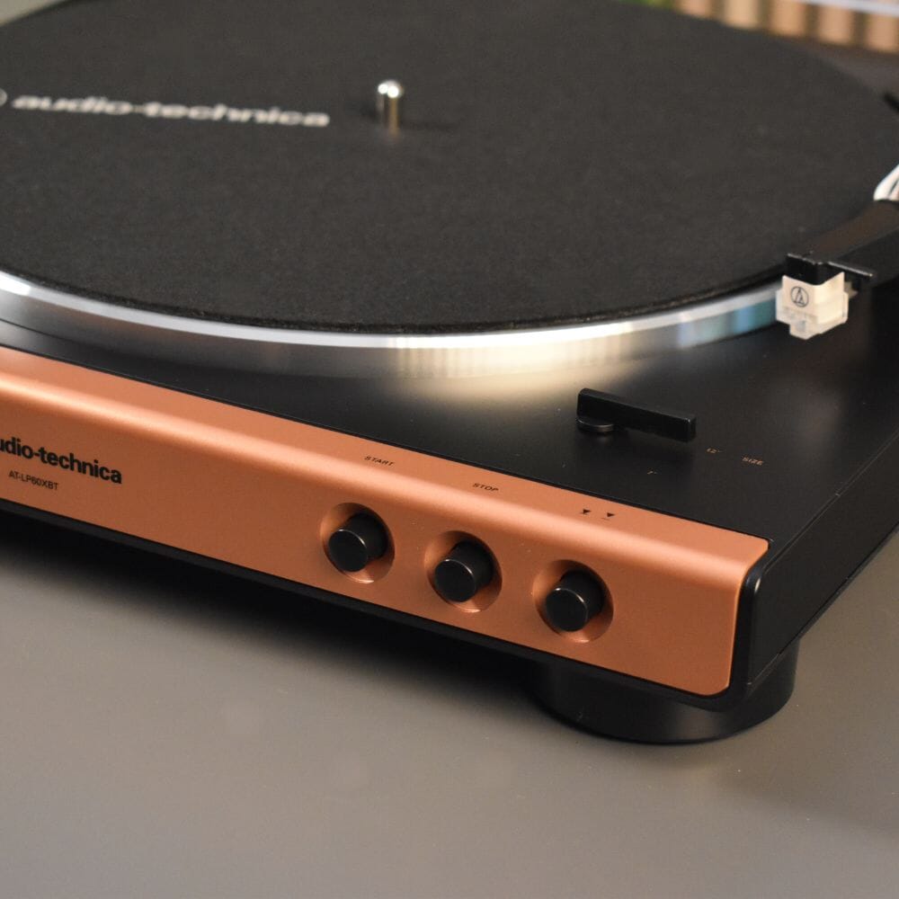 Audio-Technica LP60XBT + R1280DBs Turntable with Bluetooth