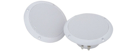 e-audio Bluetooth Amplifier + 5" Bathroom Ceiling Speakers (Pair) - K&B Audio