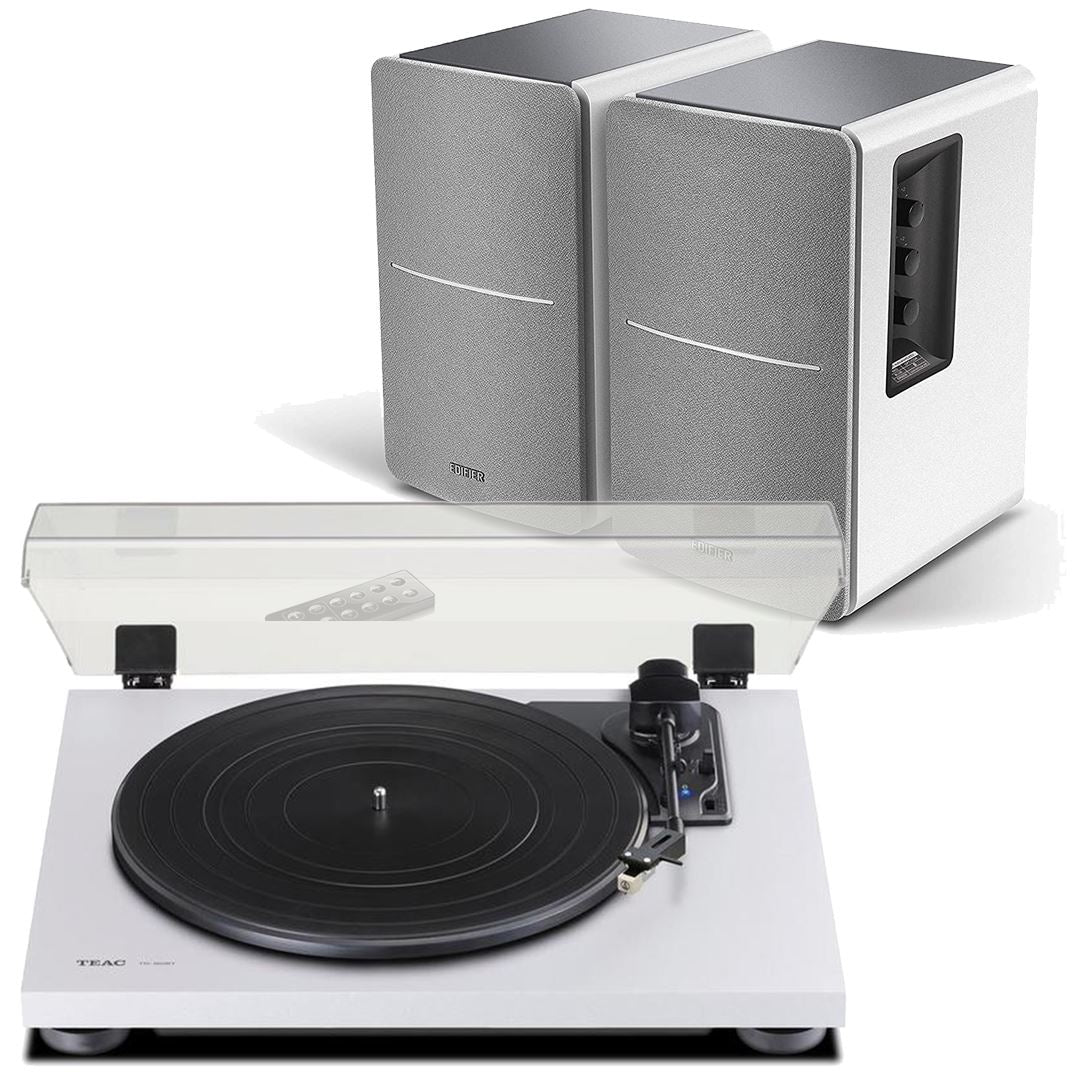 Edifier R1280DB + TEAC TN-180 Bluetooth Turntable + Speakers – K&B