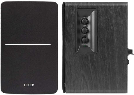 Edifier R1280DB Active Bookshelf Speakers with Bluetooth + Tangent CD II CD Player - K&B Audio