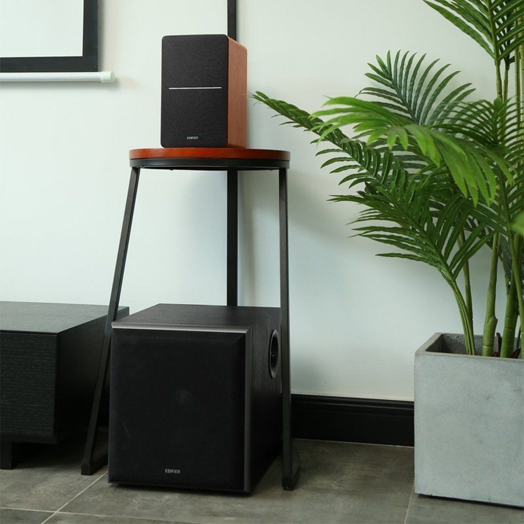 Edifier R1280DBs Bluetooth Bookshelf Speakers with Sub Out – K&B Audio