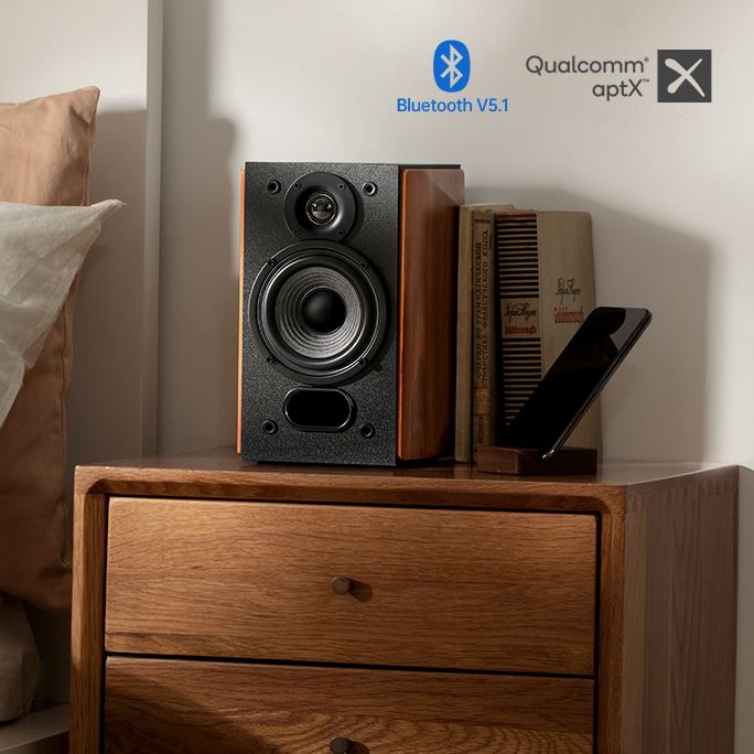 Edifier R1380DB Active Bluetooth Bookshelf Speakers – K&B Audio