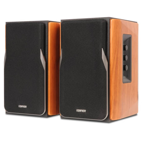 [OPEN BOX] Edifier R1380DB Active Bookshelf Speakers with Bluetooth - Wood - K&B Audio