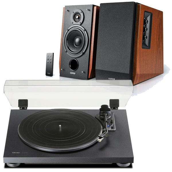 Edifier R1700BT & TEAC TN-180BT Bluetooth Turntable with